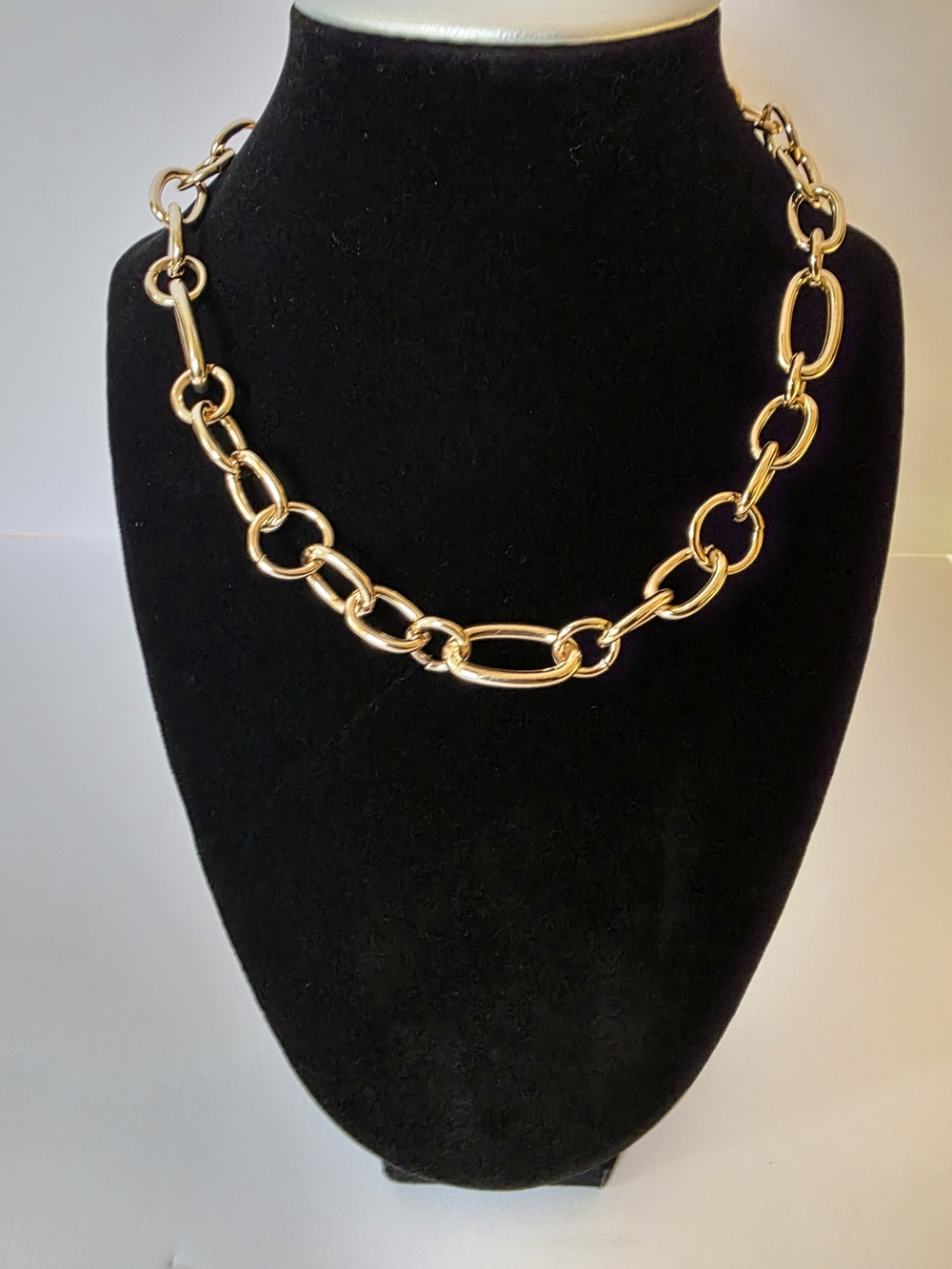 A New Day Gold Tone Chunky  Link Necklace - Women Jewelry